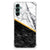 Samsung Galaxy A24 Anti-Shock Hoesje Marmer Wit Zwart - Origineel Cadeau Man B2C Telecom