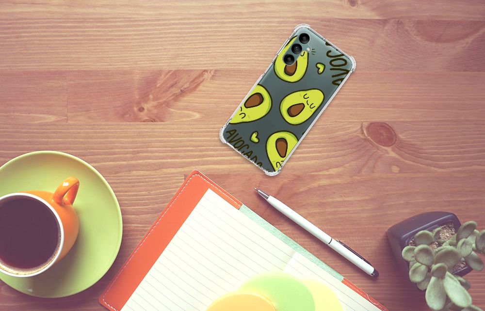 Samsung Galaxy A24 Stevig Bumper Hoesje Avocado Singing B2C Telecom