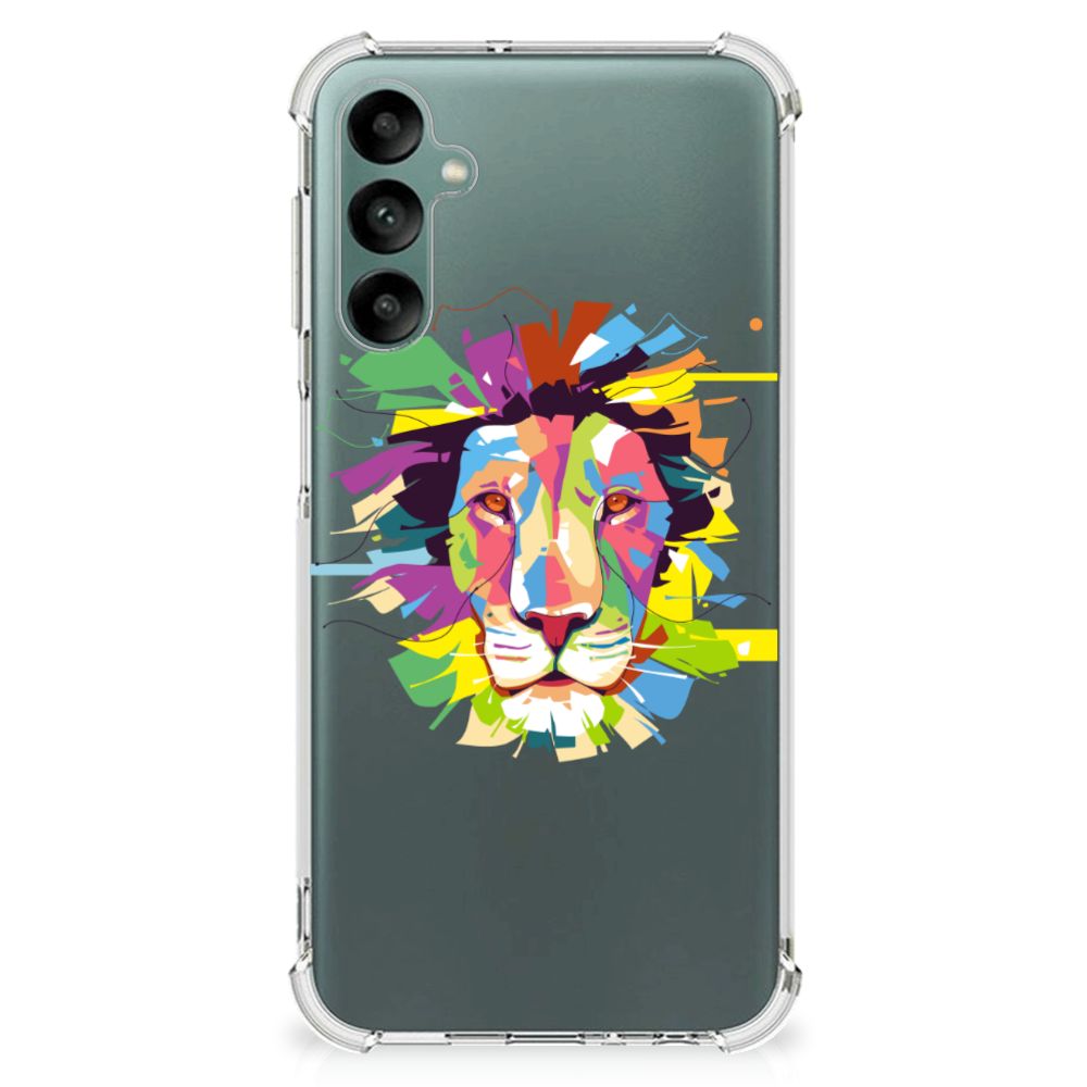 Samsung Galaxy A24 Stevig Bumper Hoesje Lion Color B2C Telecom