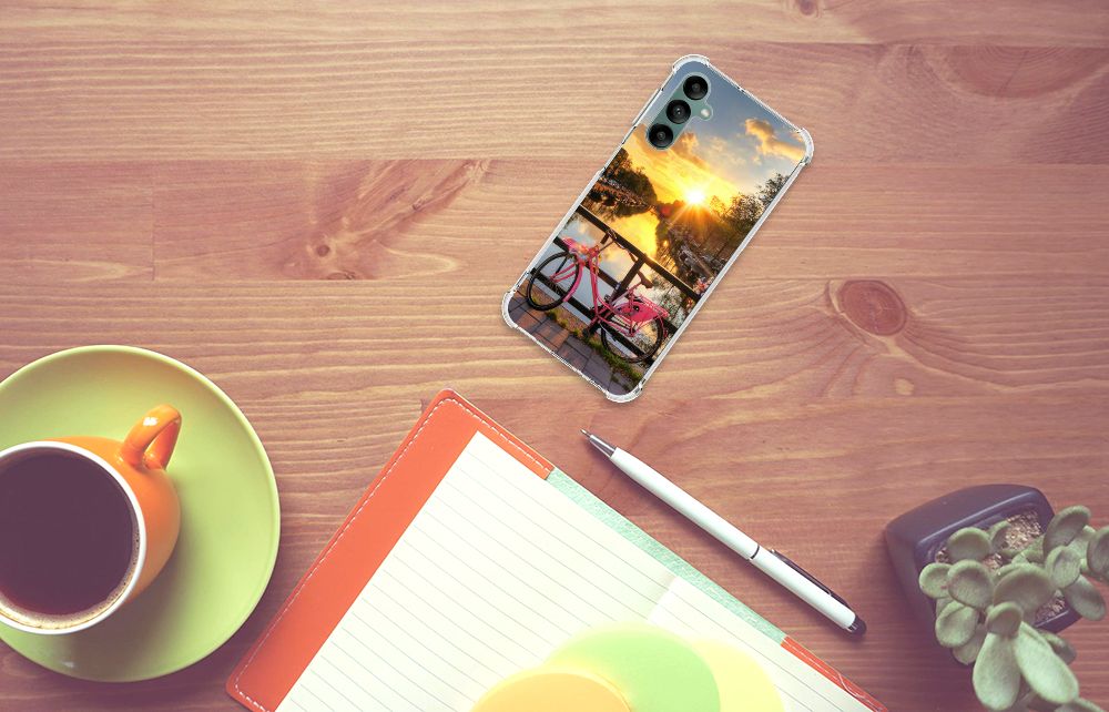 Samsung Galaxy A24 Telefoonhoesje met valbescherming Amsterdamse Grachten B2C Telecom