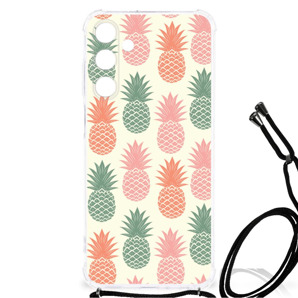 Samsung Galaxy A25 Beschermhoes Ananas B2C Telecom