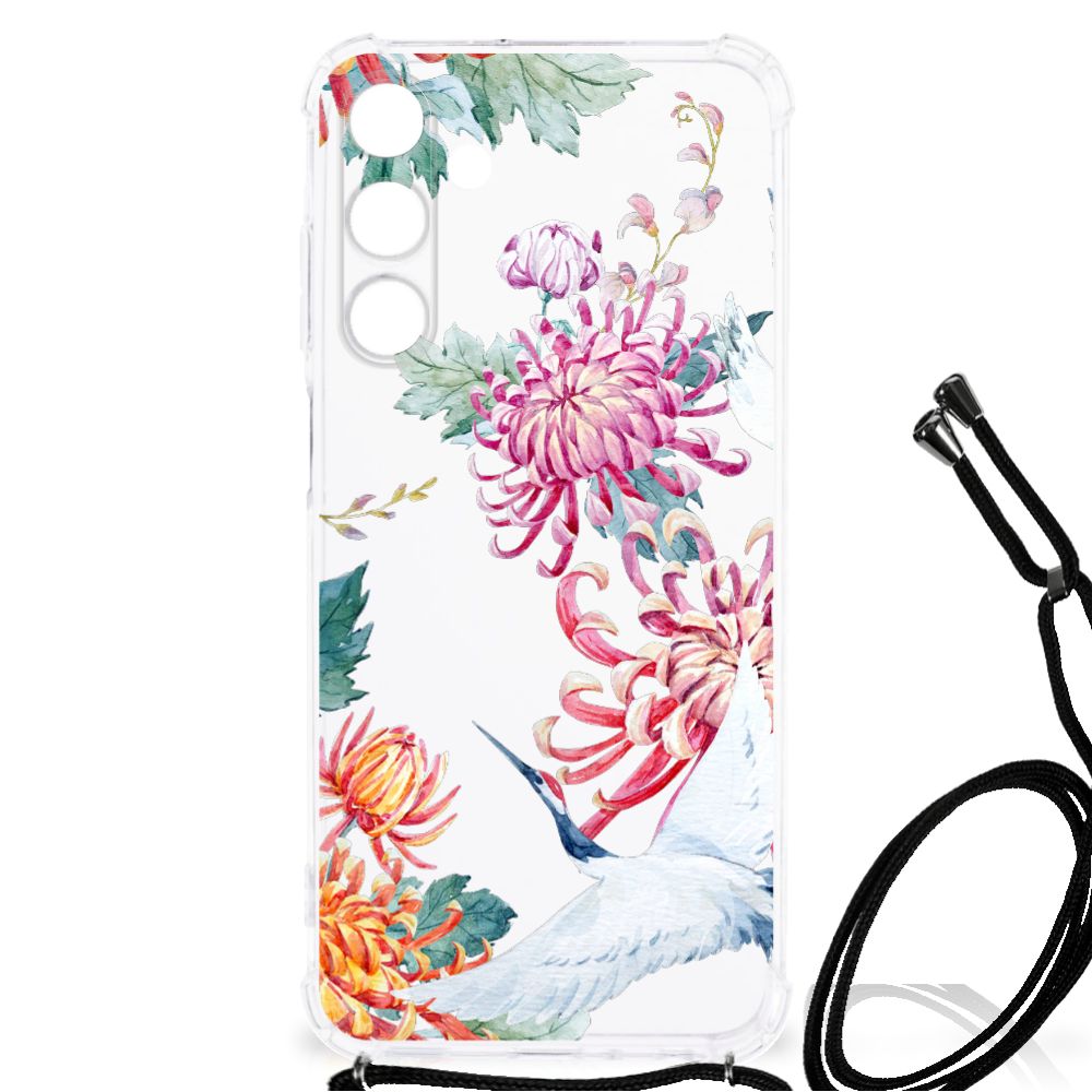 Samsung Galaxy A25 Case Anti-shock Bird Flowers B2C Telecom