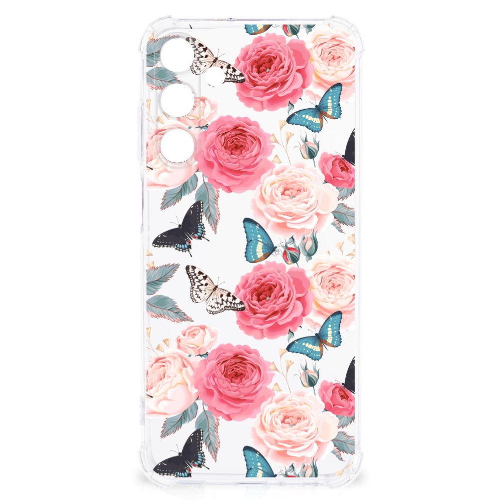 Samsung Galaxy A25 Case Butterfly Roses B2C Telecom