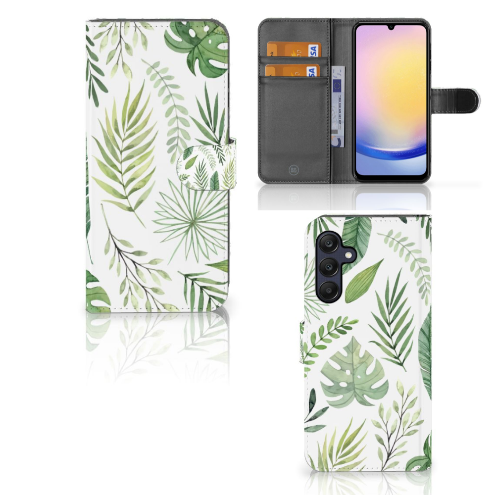 Samsung Galaxy A25 Hoesje Leaves