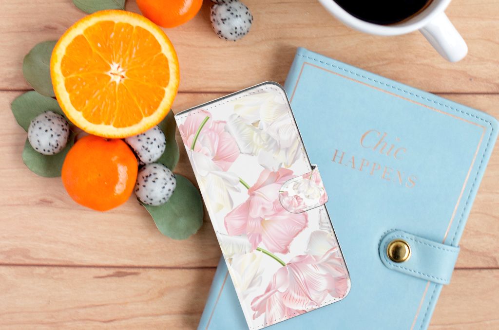 Samsung Galaxy A25 Hoesje Lovely Flowers design bloemen overzicht