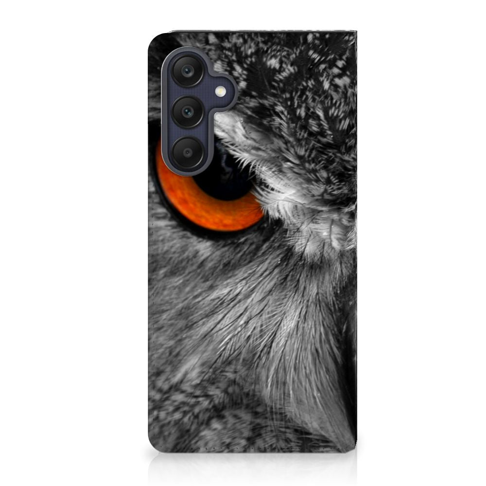 Samsung Galaxy A25 Hoesje maken Uil ontwerp uil profiel