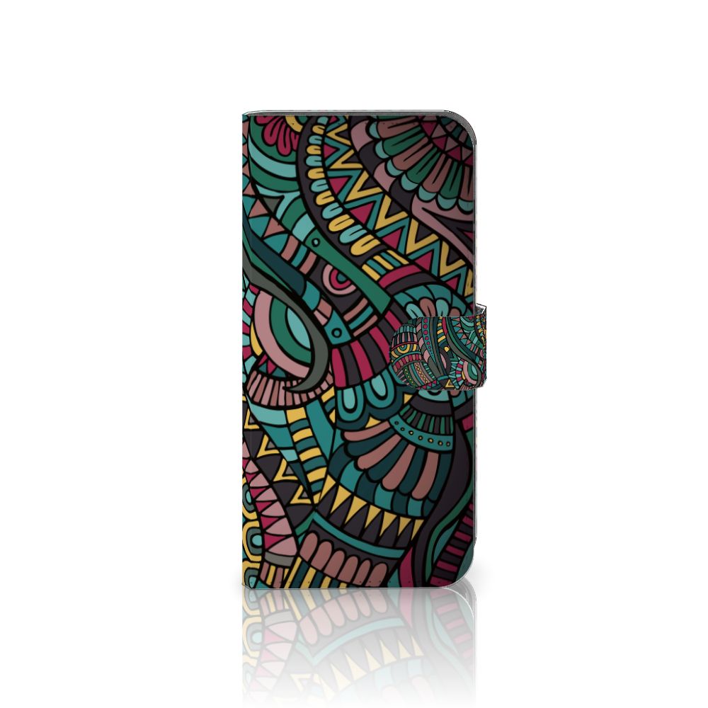 Samsung Galaxy A25 Telefoon Hoesje Aztec telefoonhoesje design Aztec voorkant