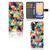 Samsung Galaxy A25 Telefoon Hoesje Geruit telefoonhoesje design ruitjes aanzicht