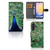 Samsung Galaxy A25 Telefoonhoesje met Pasjes Pauw design pauw vooraanzicht binnenkant