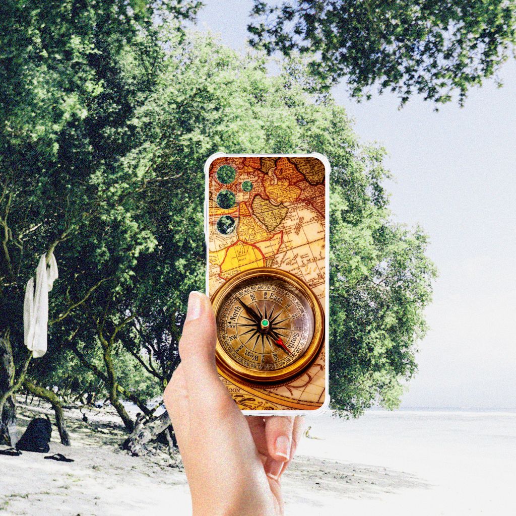 Samsung Galaxy A25 Telefoonhoesje met valbescherming Kompas B2C Telecom