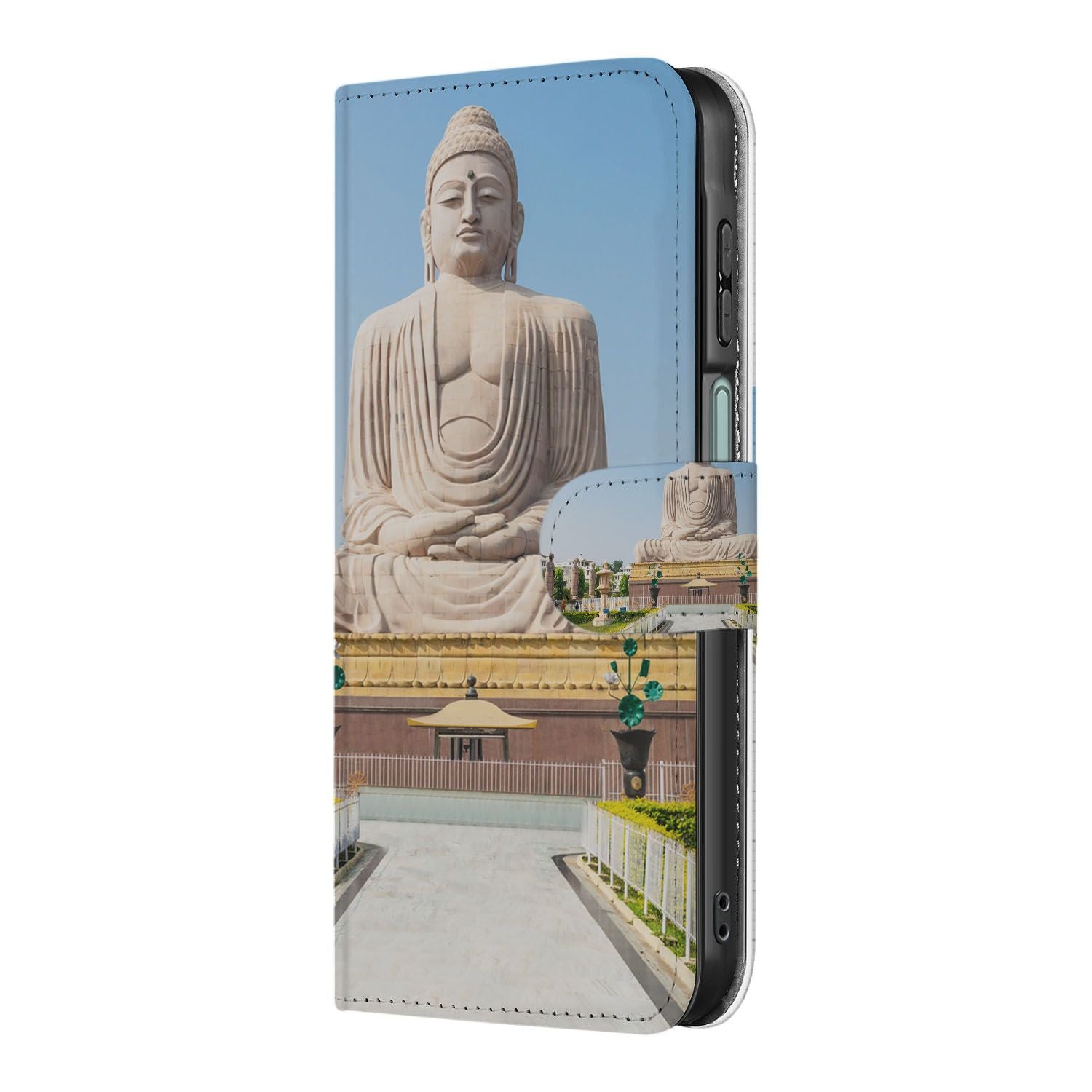 Samsung Galaxy A26 Boeddha Book Case Boeddha design voorkant
