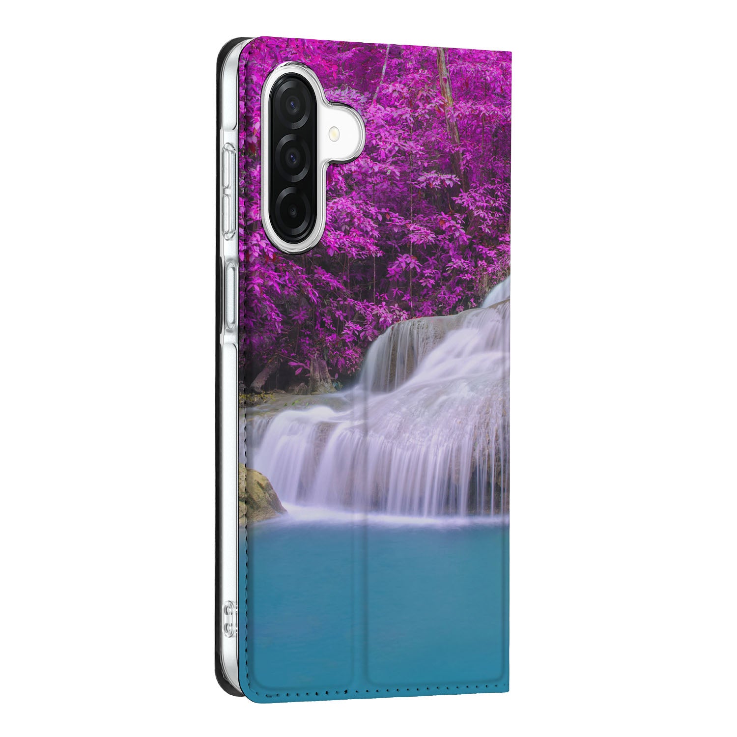 Samsung Galaxy A26 Book Cover Waterval boek cover waterval zijkant