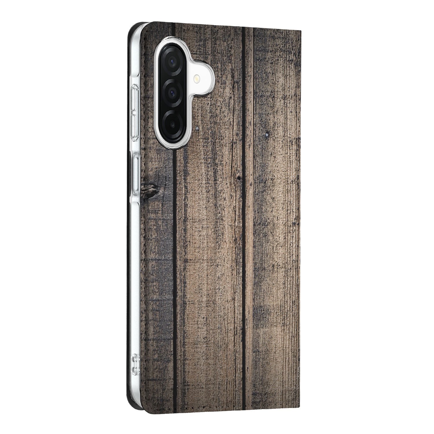Samsung Galaxy A26 Book Wallet Case Steigerhout steigerhout design rechts