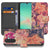 Samsung Galaxy A26 Bosje Bloemen Book Case design bloemen voorkant achterkant