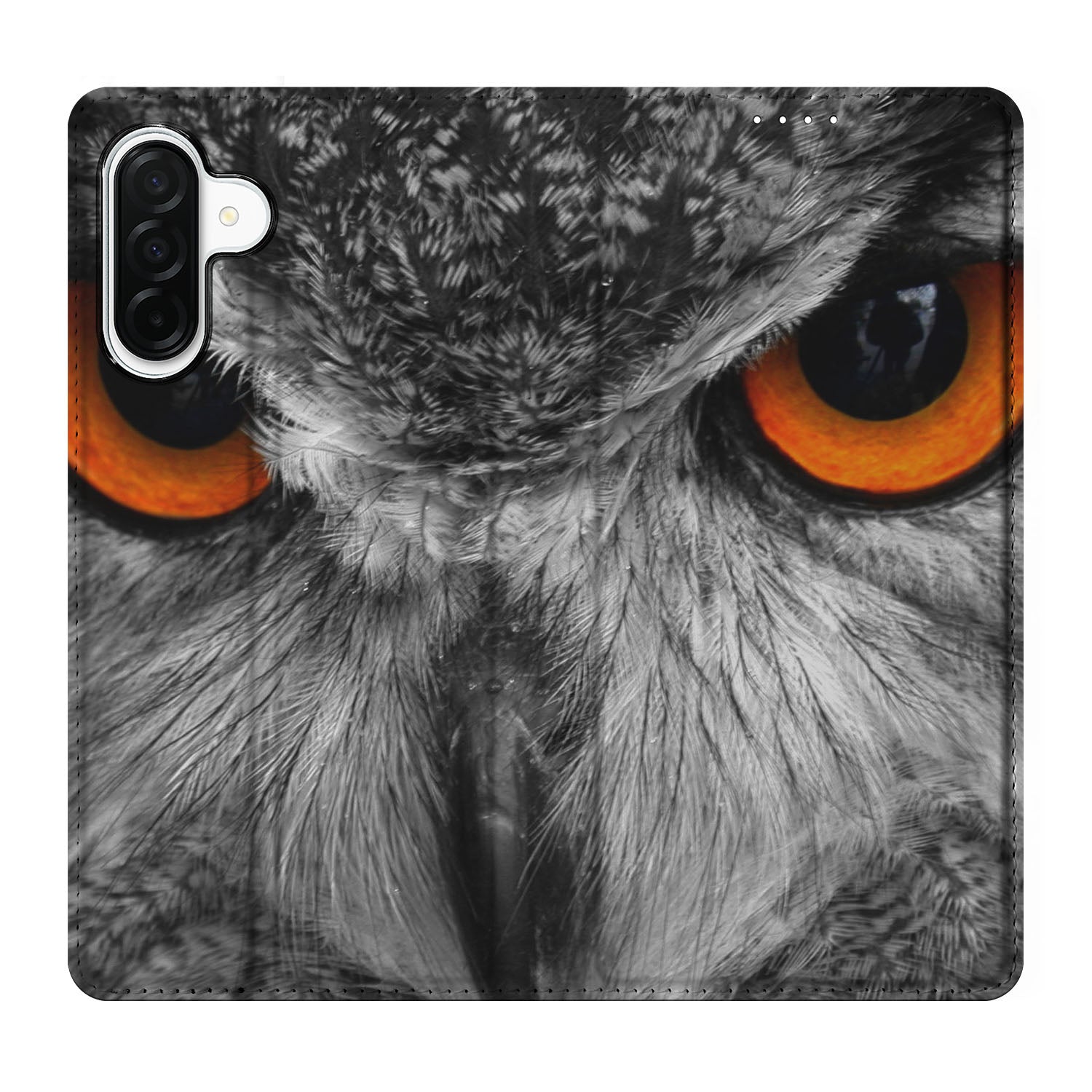 Samsung Galaxy A26 Hoesje maken Uil uil close-up detail