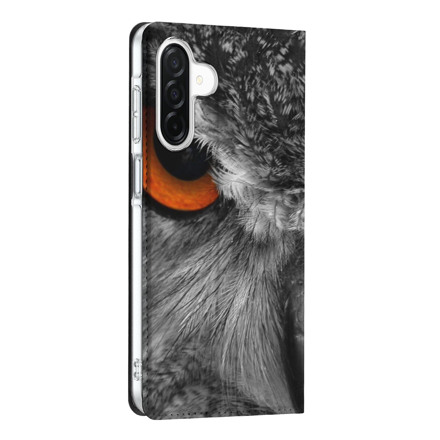 Samsung Galaxy A26 Hoesje maken Uil hoesje uil aanzicht