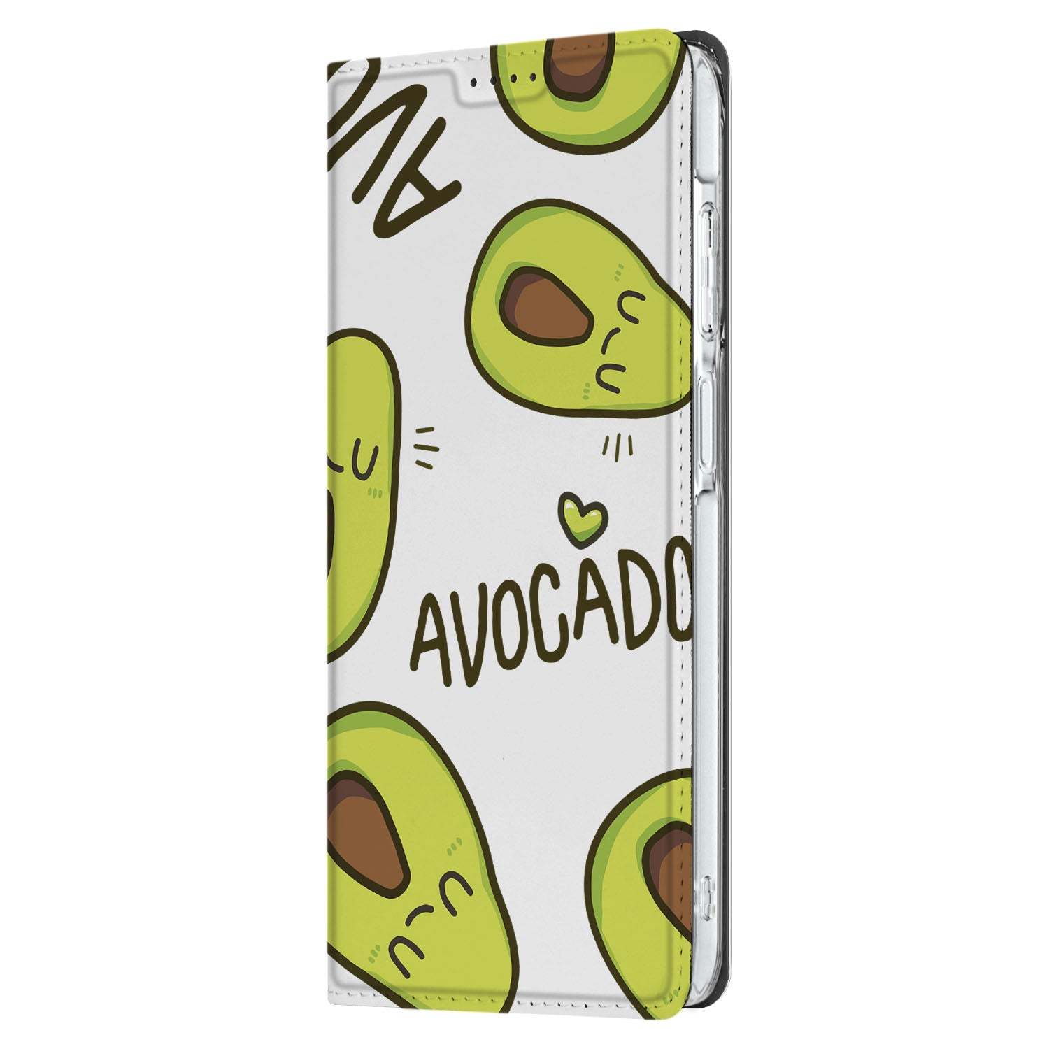 Samsung Galaxy A26 Magnet Case Avocado Singing voorkant