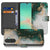 Samsung Galaxy A26 Marmer Groen Book Case marmer groen boekcase voorkant oppen