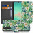 Samsung Galaxy A26 Orchidee Groen Book Case boek hoesje orchidee groen voorkant