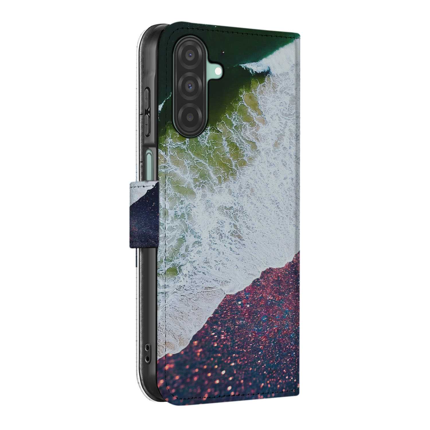 Samsung Galaxy A26 Sea in Space Book Case Sea in Space Book Case zijkant