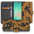 Samsung Galaxy A26 Snakes Book Case snake design voorkant achterkant