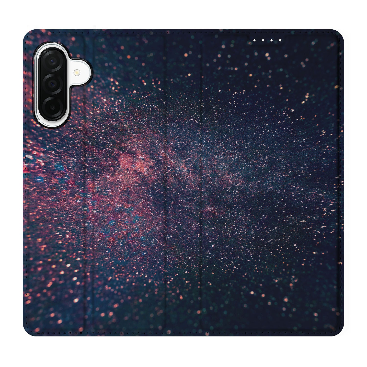 Samsung Galaxy A26 Stand Case Stars design Stars aanzicht