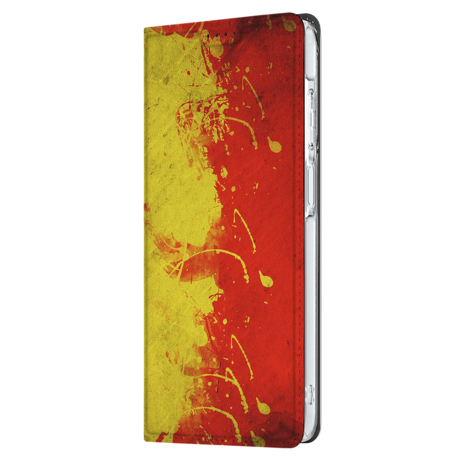 Samsung Galaxy A26 Standcase België design hoesje voorkant Belgische kleuren