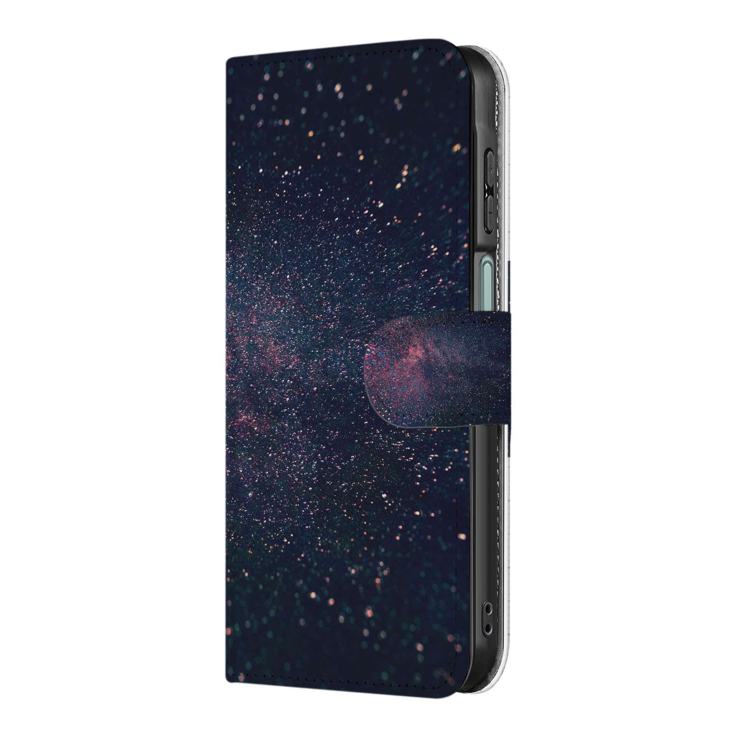 Samsung Galaxy A26 Stars Book Case Stars Bookcase zijaanzicht ontwerp