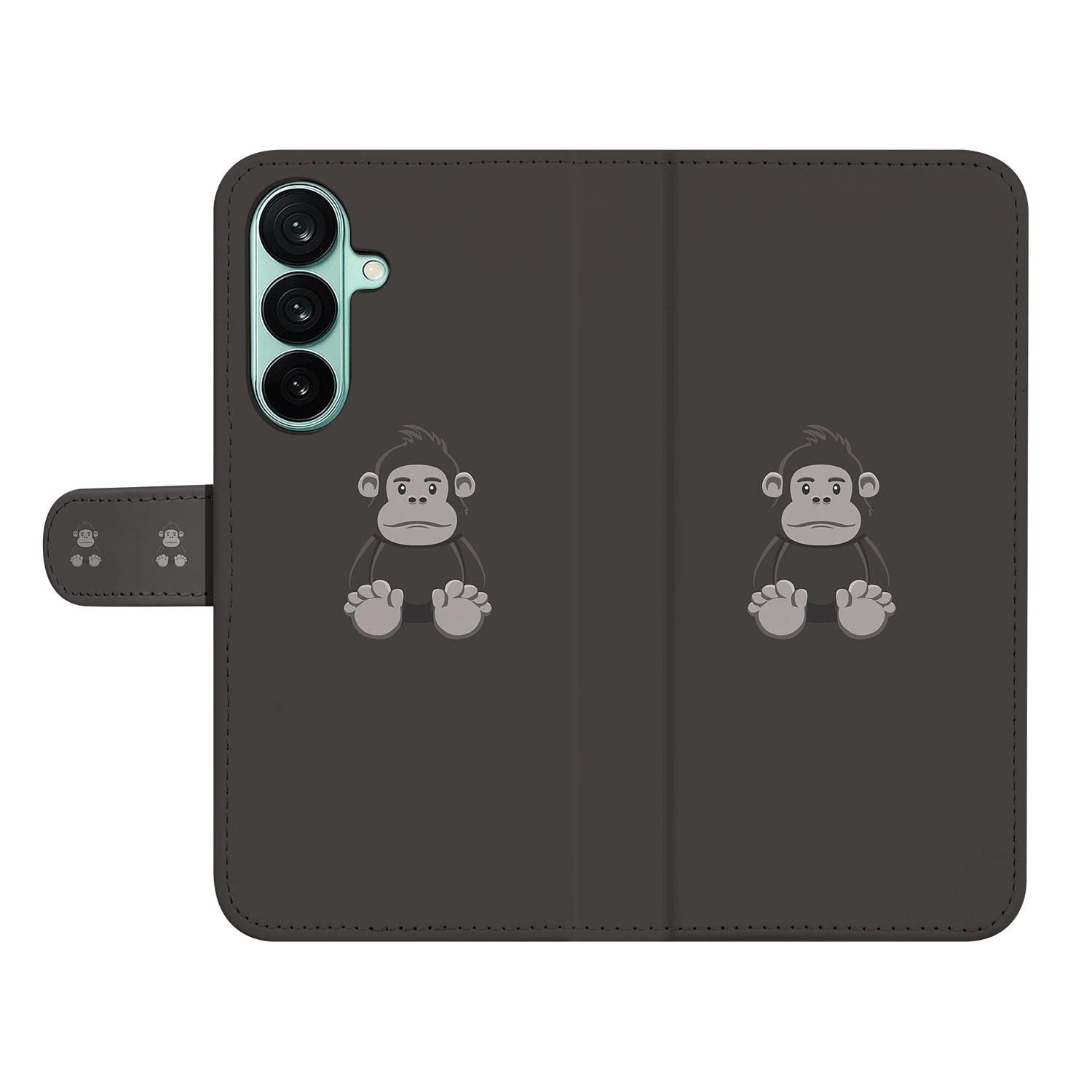Samsung Galaxy A27 bookcase Gorilla, open met pasjesvakken