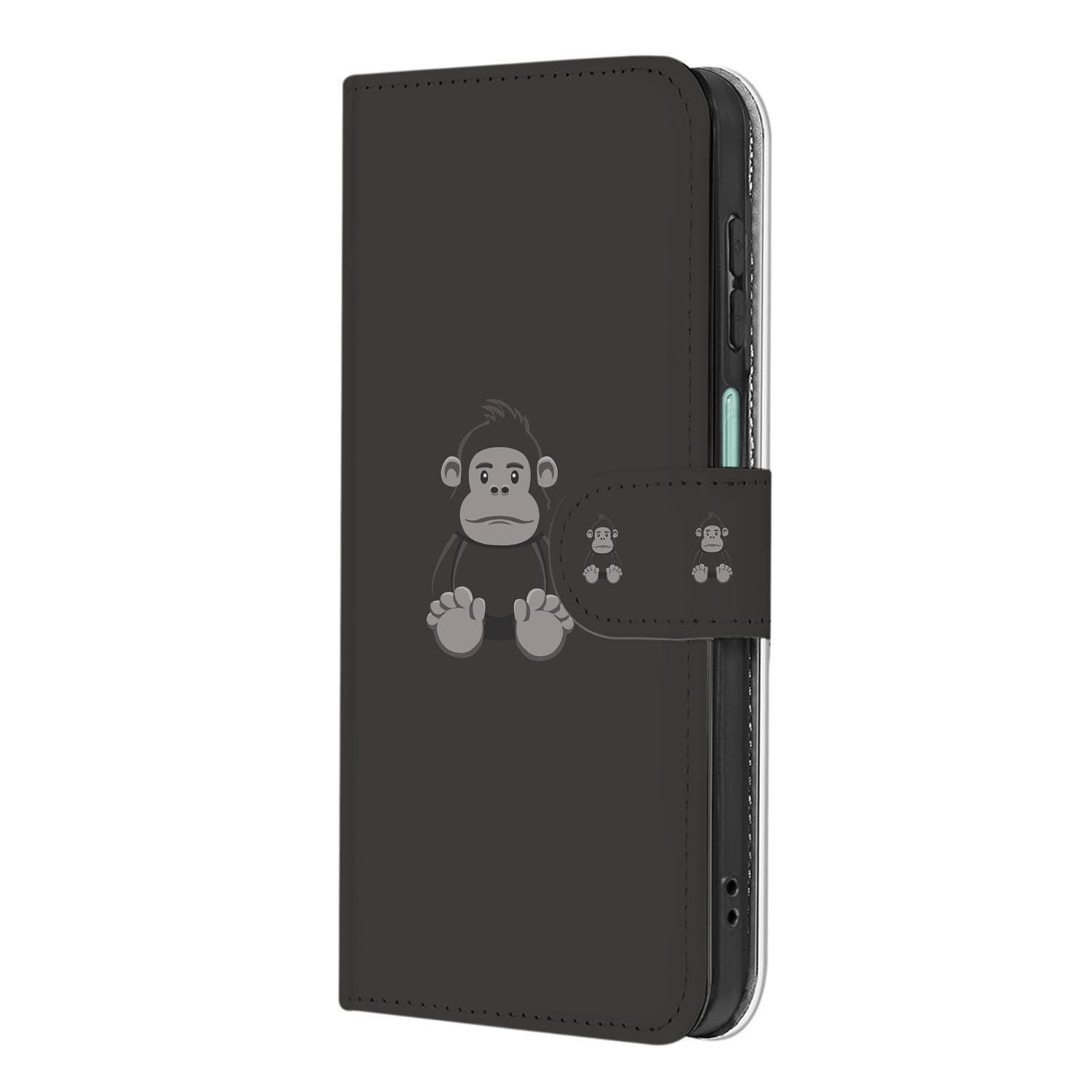 Samsung Galaxy A27 bookcase Gorilla, achterkant met camera-uitsparing