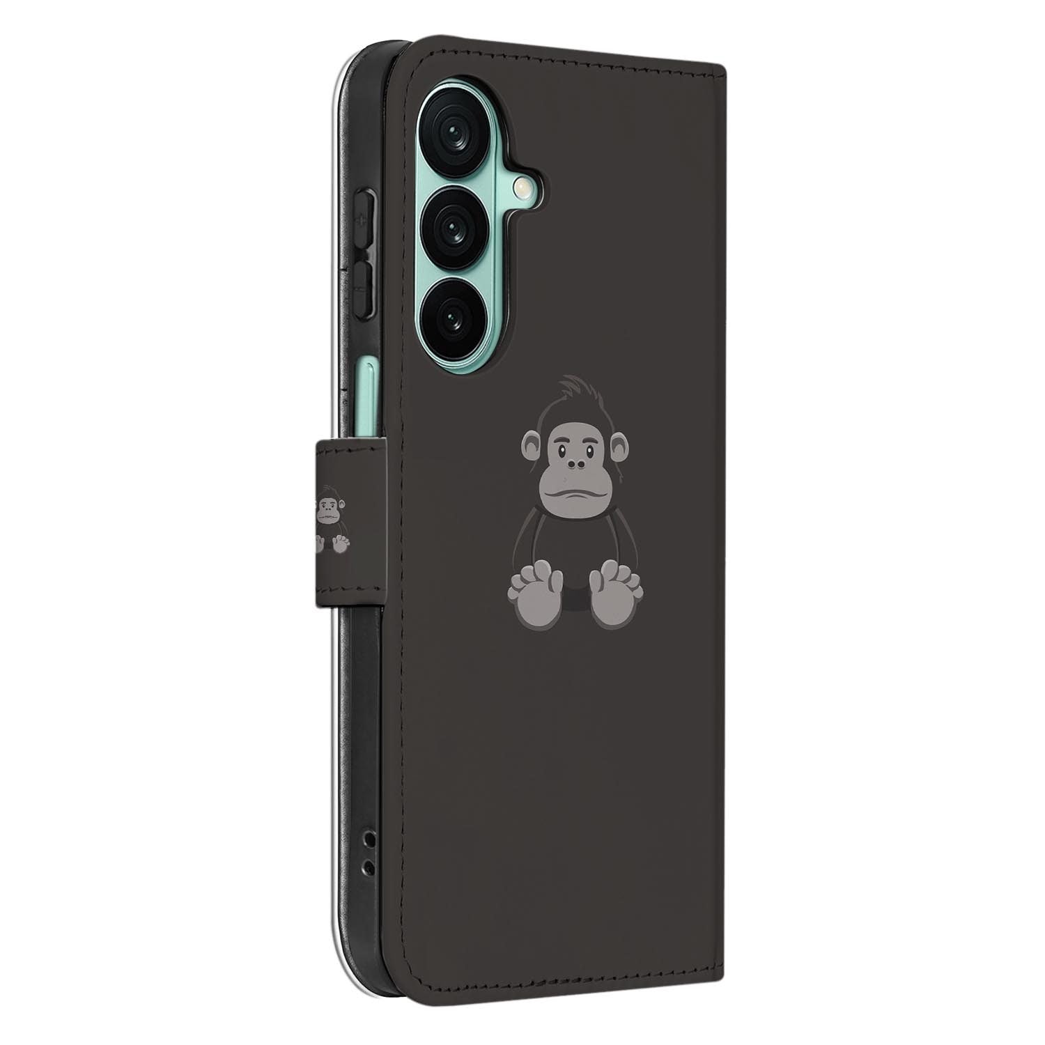 Samsung Galaxy A27 bookcase Gorilla, detail van het stiksel