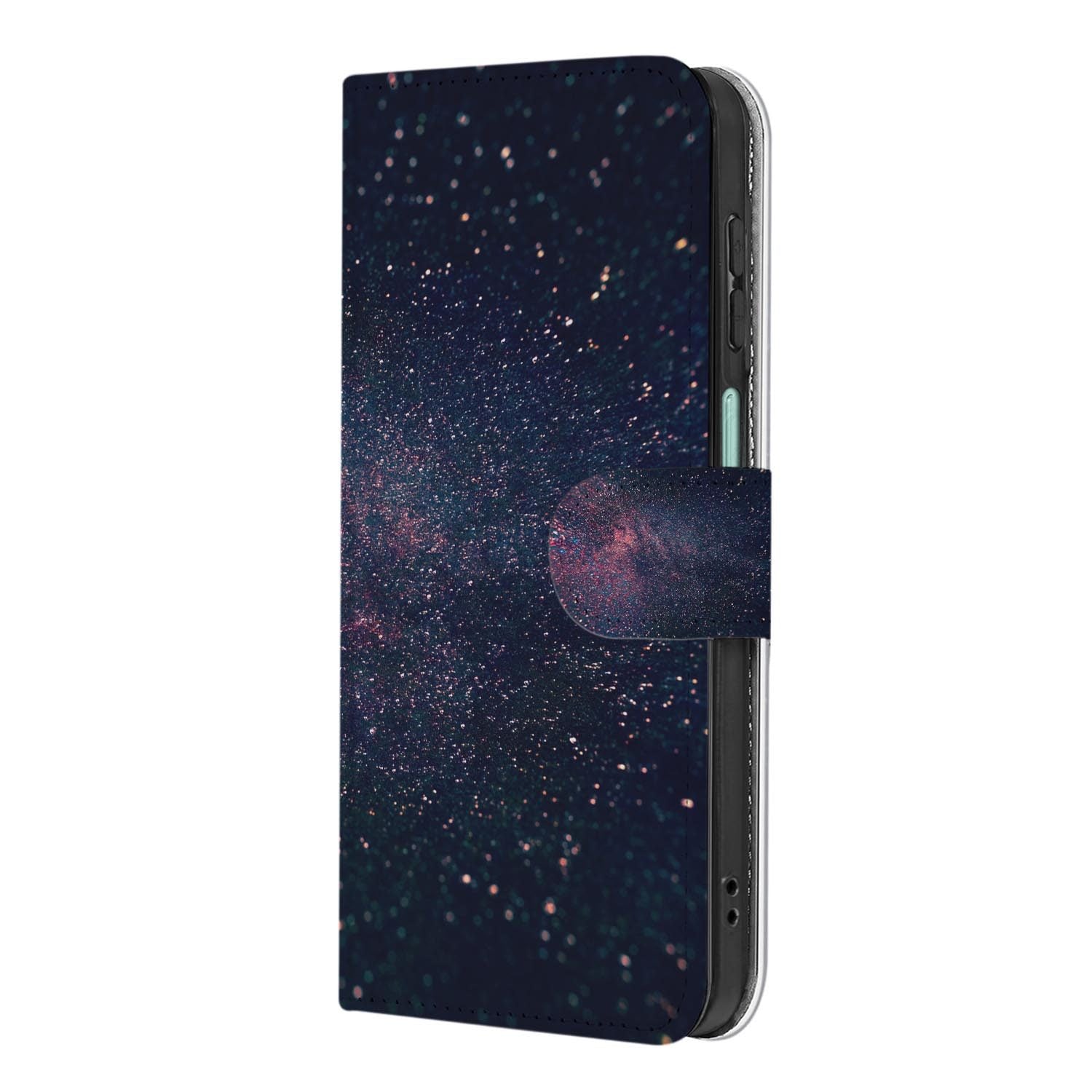 Samsung Galaxy A27 bookcase Stars, achterkant met camera-uitsparing