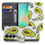 Samsung Galaxy A27 bookcase Avocado Singing, voorkant met gesloten klep