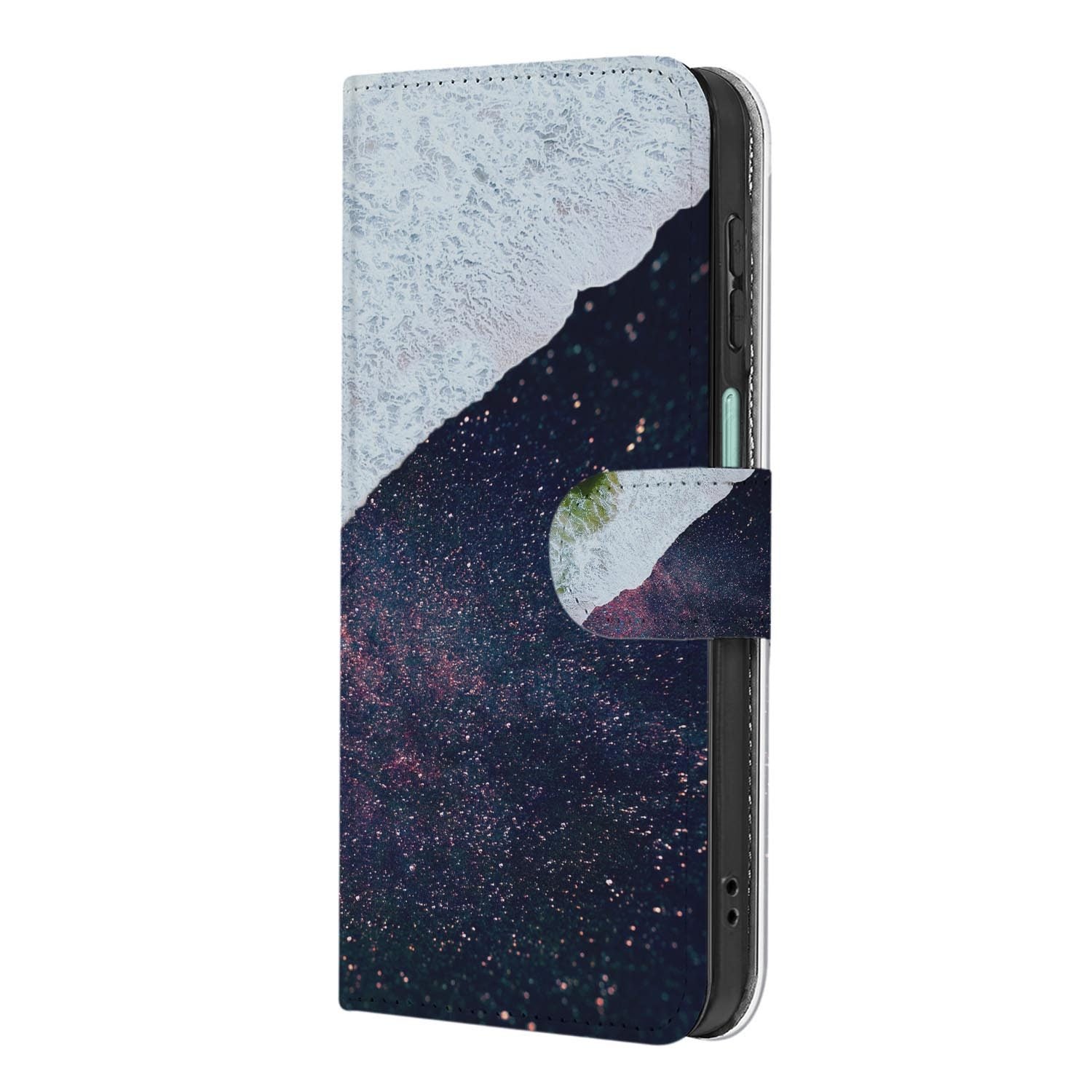 Samsung Galaxy A27 bookcase Sea in Space, achterkant met camera-uitsparing
