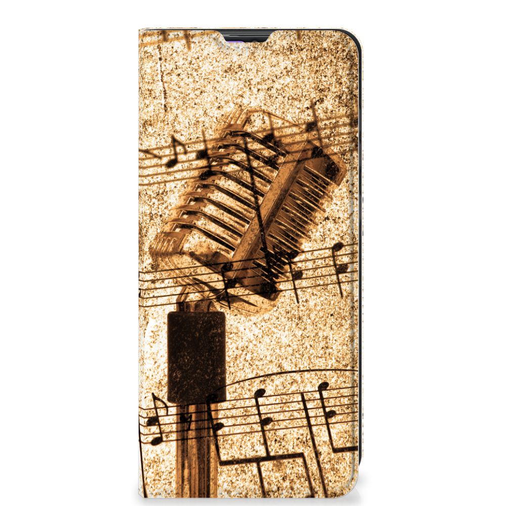 Samsung Galaxy A31 Stand Case Bladmuziek - B2C Telecom