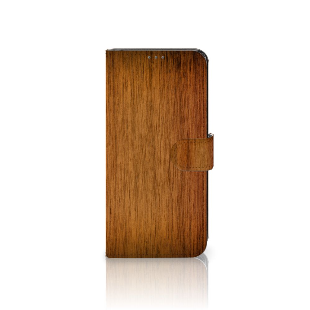 Samsung Galaxy A32 5G Book Style Case Donker Hout