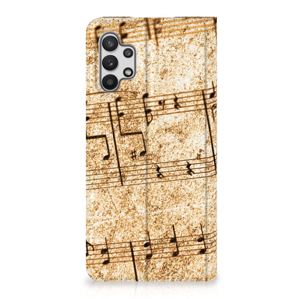 Samsung Galaxy A32 5G Stand Case Bladmuziek - B2C Telecom