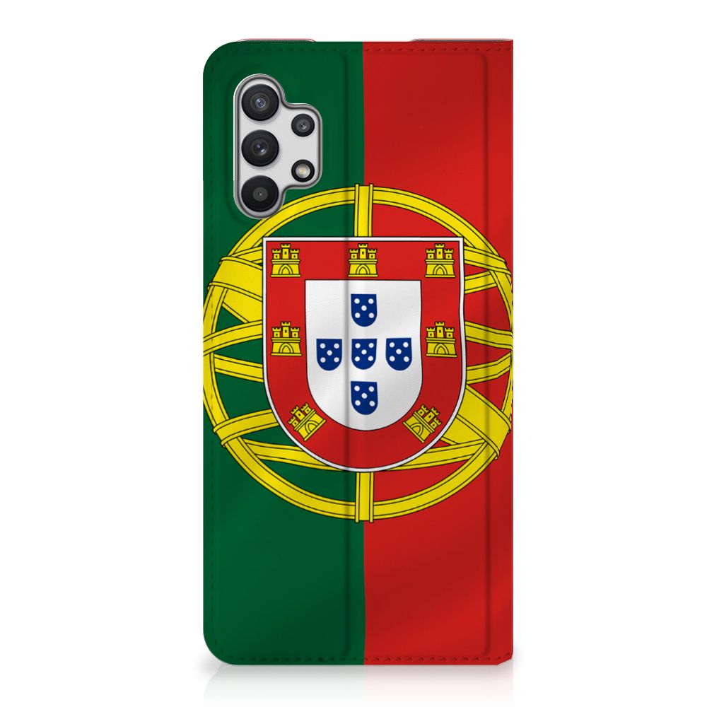 Samsung Galaxy A32 5G Standcase Portugal ontwerp vlag voorkant