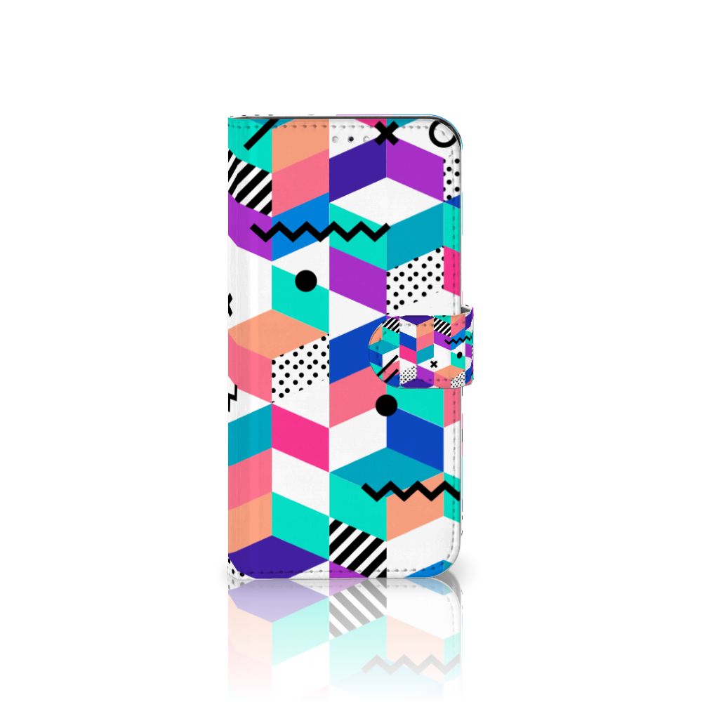 Samsung Galaxy A33 5G Book Case Blokken Kleurrijk