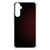 Samsung Galaxy A34 Doorzichtige Silicone Hoesje Geruit Rood achterzijde