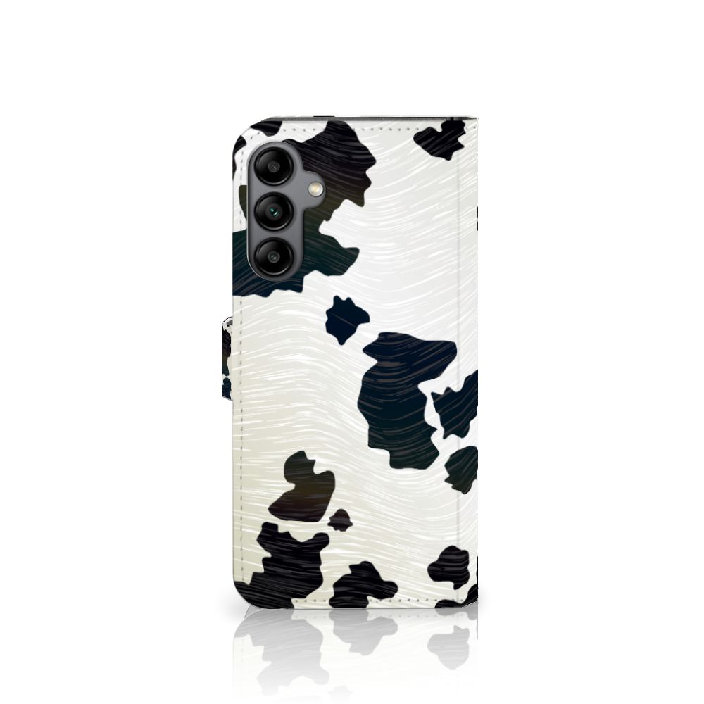 Samsung Galaxy A34 Telefoonhoesje met Pasjes Koeienvlekken design koeienvlekken achterkant