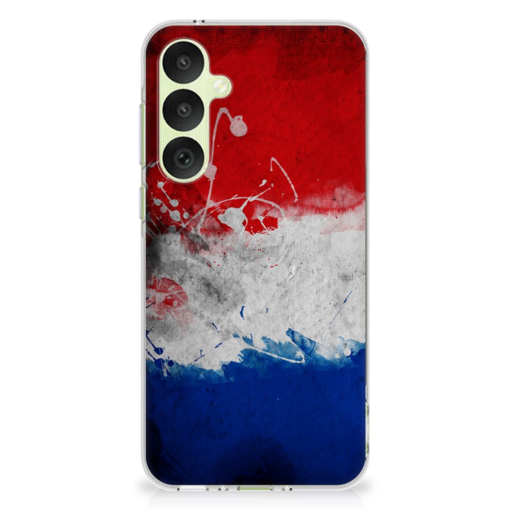 Samsung Galaxy A35 Hoesje Nederland hoesje Nederlandse vlag achterkant