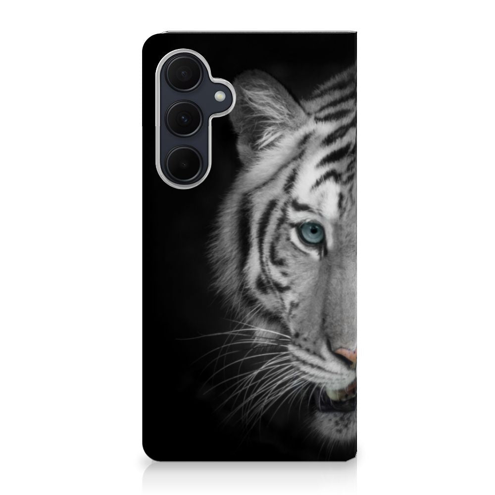Samsung Galaxy A35 Hoesje maken Tijger stand case design tijger aanzicht