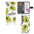 Samsung Galaxy A35 Leuk Hoesje Avocado Singing hoesje avocado design voorkant en binnenkant