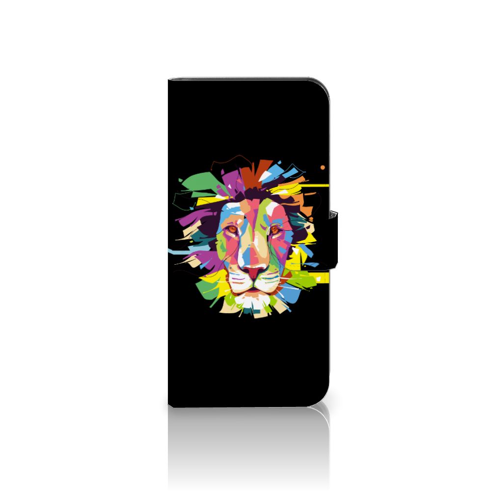 Samsung Galaxy A35 Leuk Hoesje Lion Color design voorkant