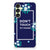 Samsung Galaxy A35 Silicone-hoesje Flowers Blue DTMP