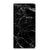 Samsung Galaxy A35 Standcase Marmer Zwart - Origineel Cadeau Vader met een stijlvolle zwarte marmer uitstraling.
