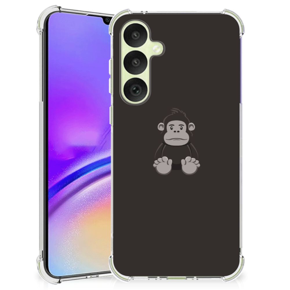Samsung Galaxy A35 Stevig Bumper Hoesje Gorilla telefoonhoesje gorilla design achteraanzicht