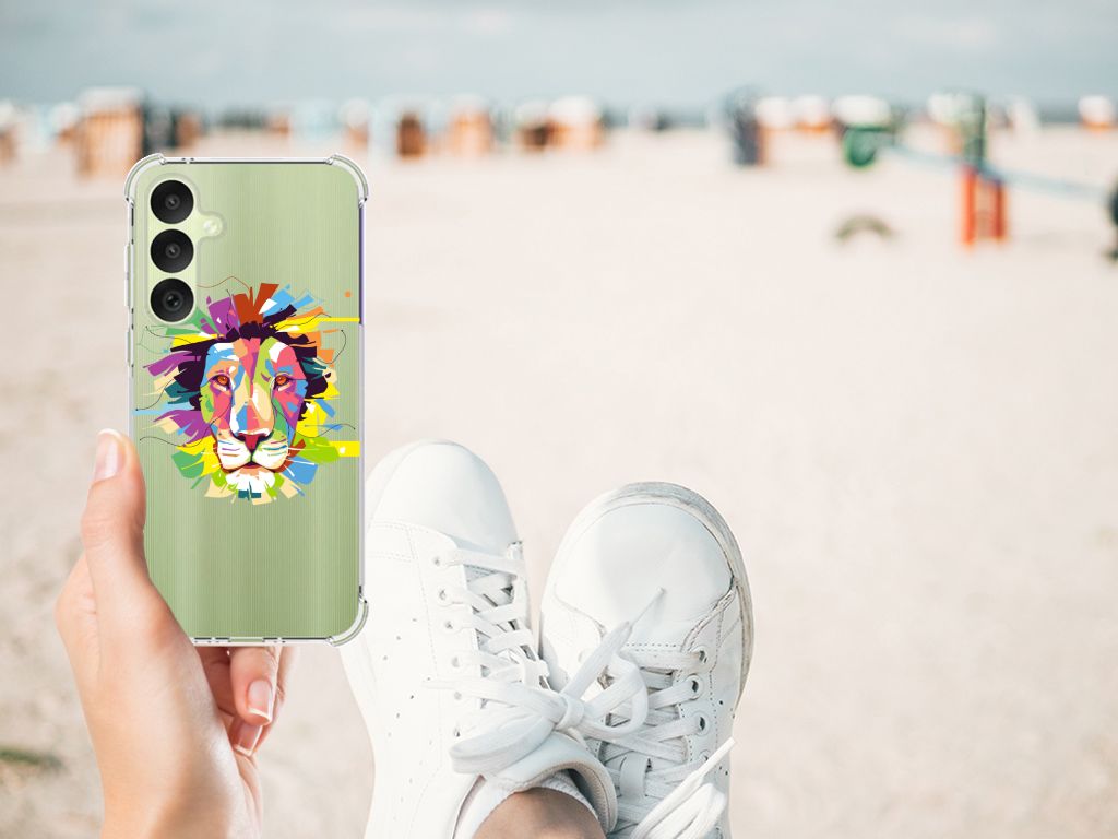 Samsung Galaxy A35 Stevig Bumper Hoesje Lion Color B2C Telecom