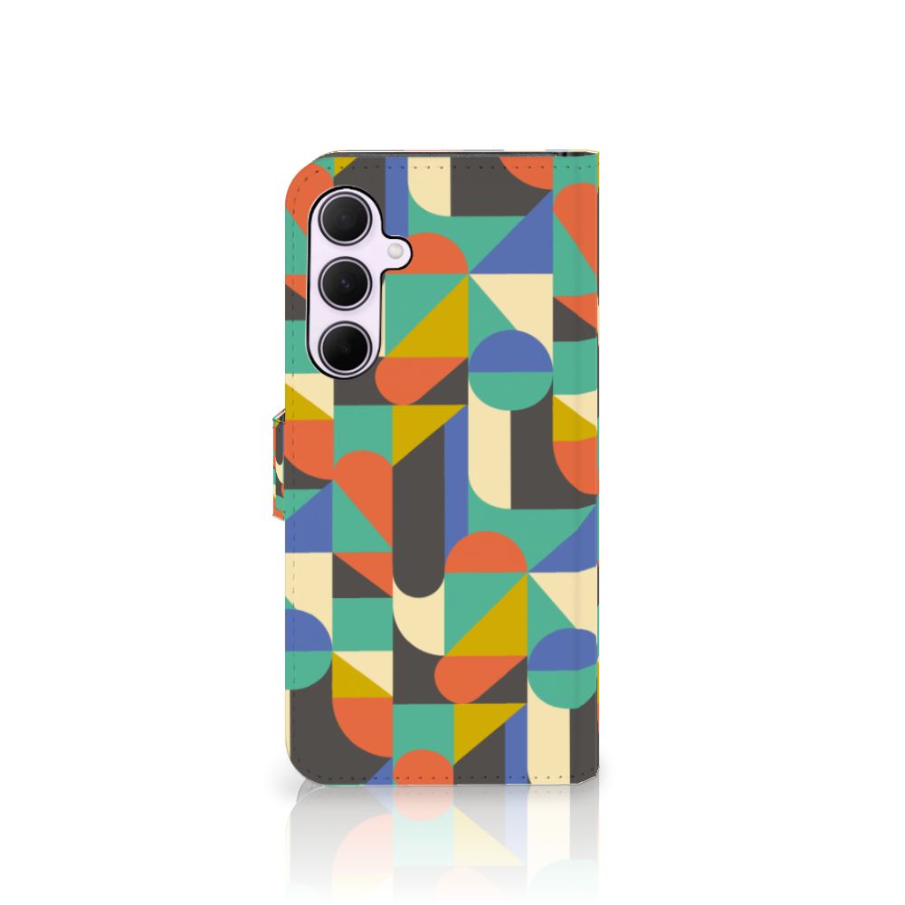 Samsung Galaxy A35 Telefoon Hoesje Funky Retro telefoonhoesje design funky retro aanzicht